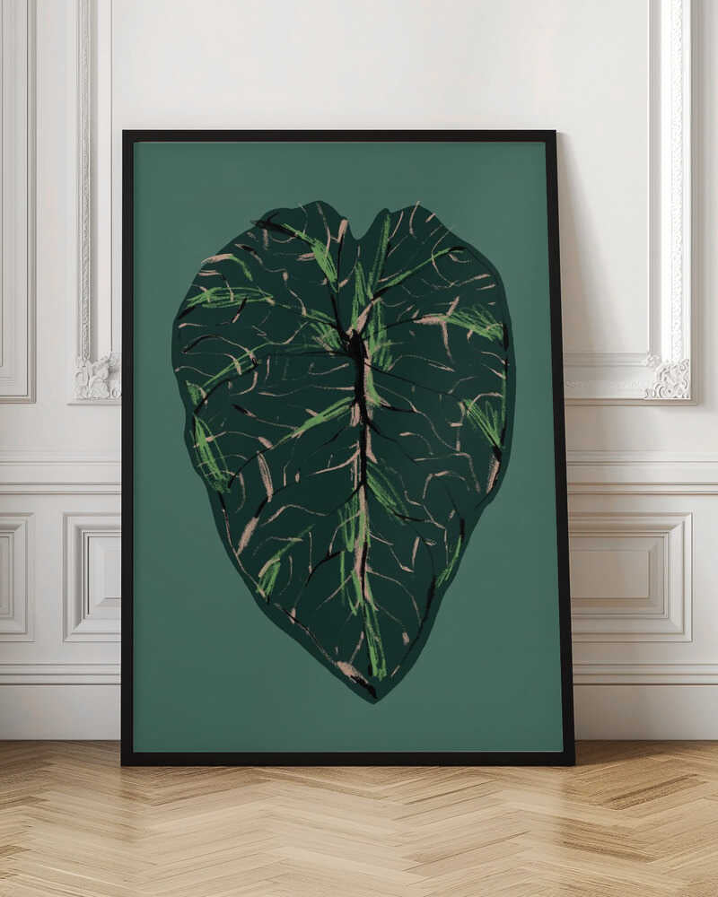 Botanical Leaf Digital Art Print