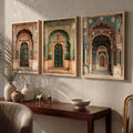 Triptych of Royal Indian Arches Digital Art