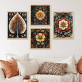 Bohemian Botanical Floral Digital Art Set