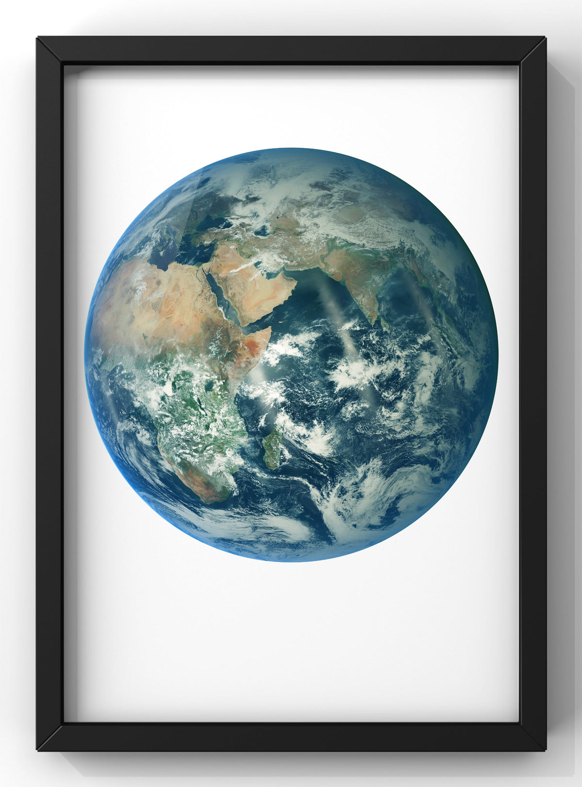 Planet Earth Digital Art Print