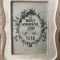 The Most Wonderful Time of the Year Typography Print