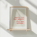 Fix The System Typography Digital Download