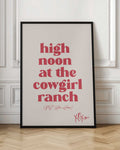 High Noon at the Cowgirl Ranch Digital Art Print