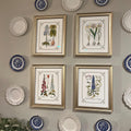 Vintage Botanical Garden Gallery Wall Set of 4 Digital Prints