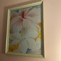 Blushing Hibiscus Floral Digital Art