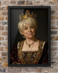 Regal Queen Digital Portrait