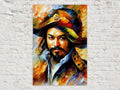 Impressionist Pirate Captain Digital Artwork