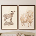 Charming Farm Animals Digital Art Set