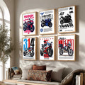 Ultimate Motorcycle Racing Digital Art Collection
