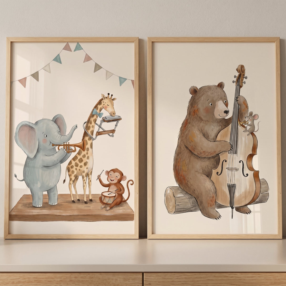 Forest Animal Band Digital Art