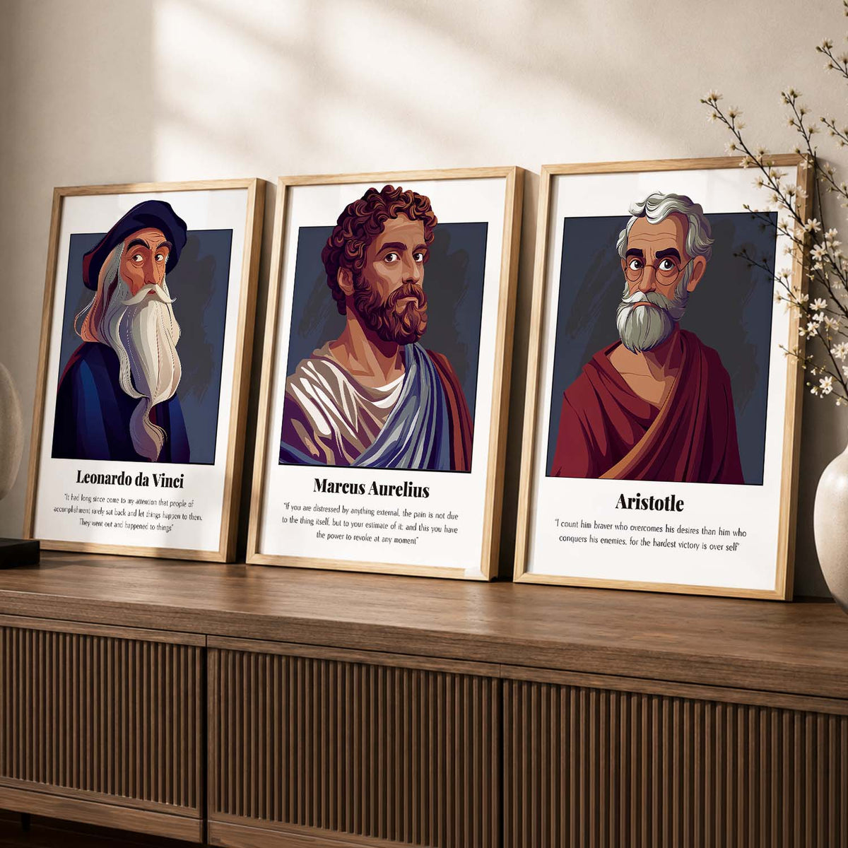 Great Philosophers Digital Art Set
