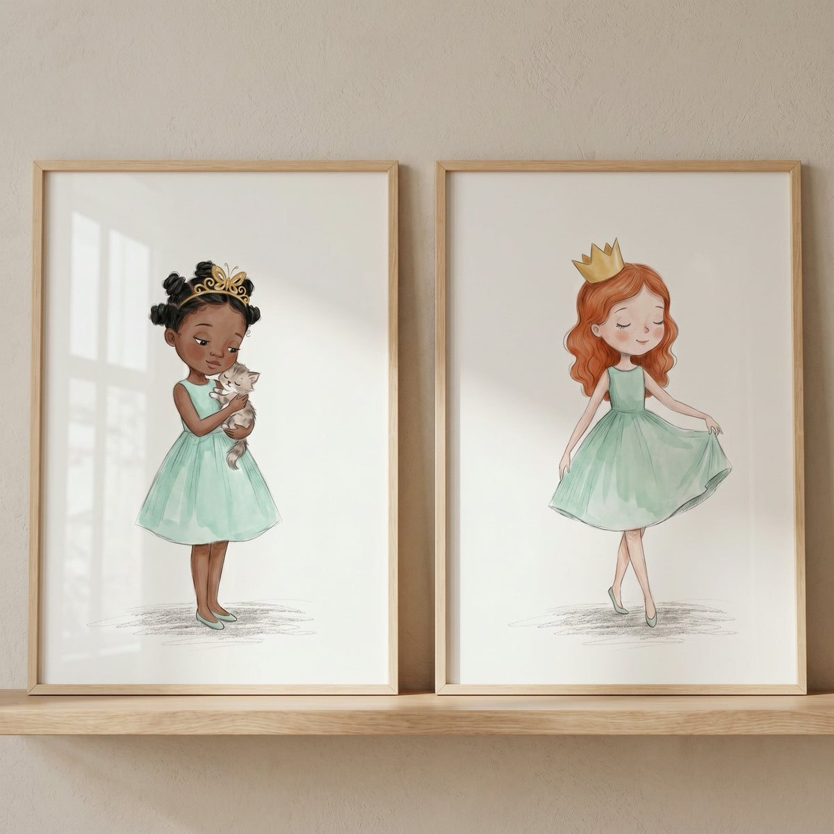 Little Princesses Digital Art Set