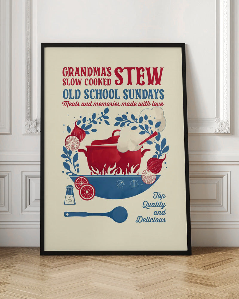 Grandmas Slow Cooked Stew Kitchen Digital Art