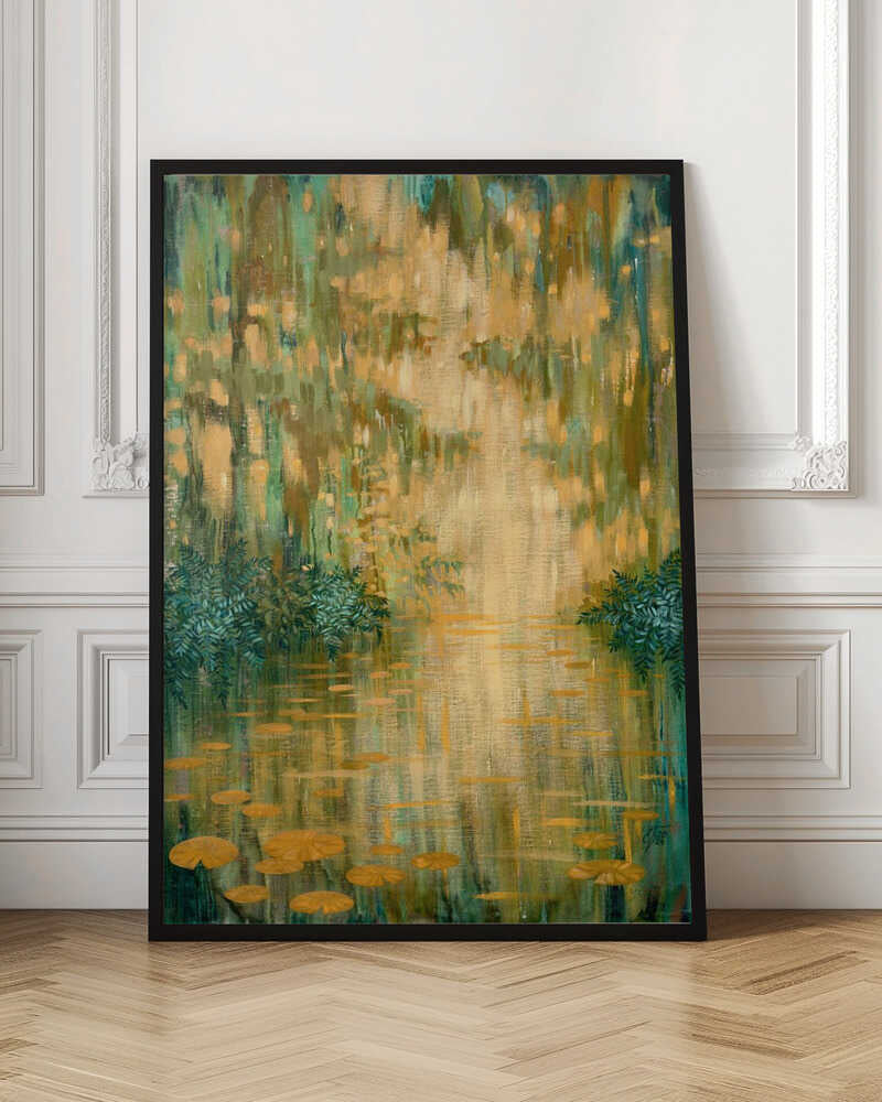Golden Marsh Reflections Digital Download