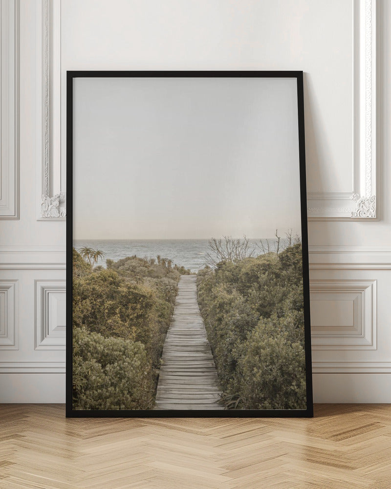 Coastal Pathway Digital Art Print