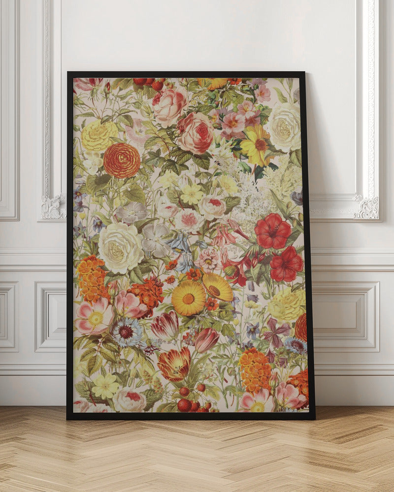 Vintage Botanical Garden Digital Art