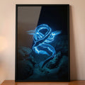 Electric Eel Deep Sea Digital Art