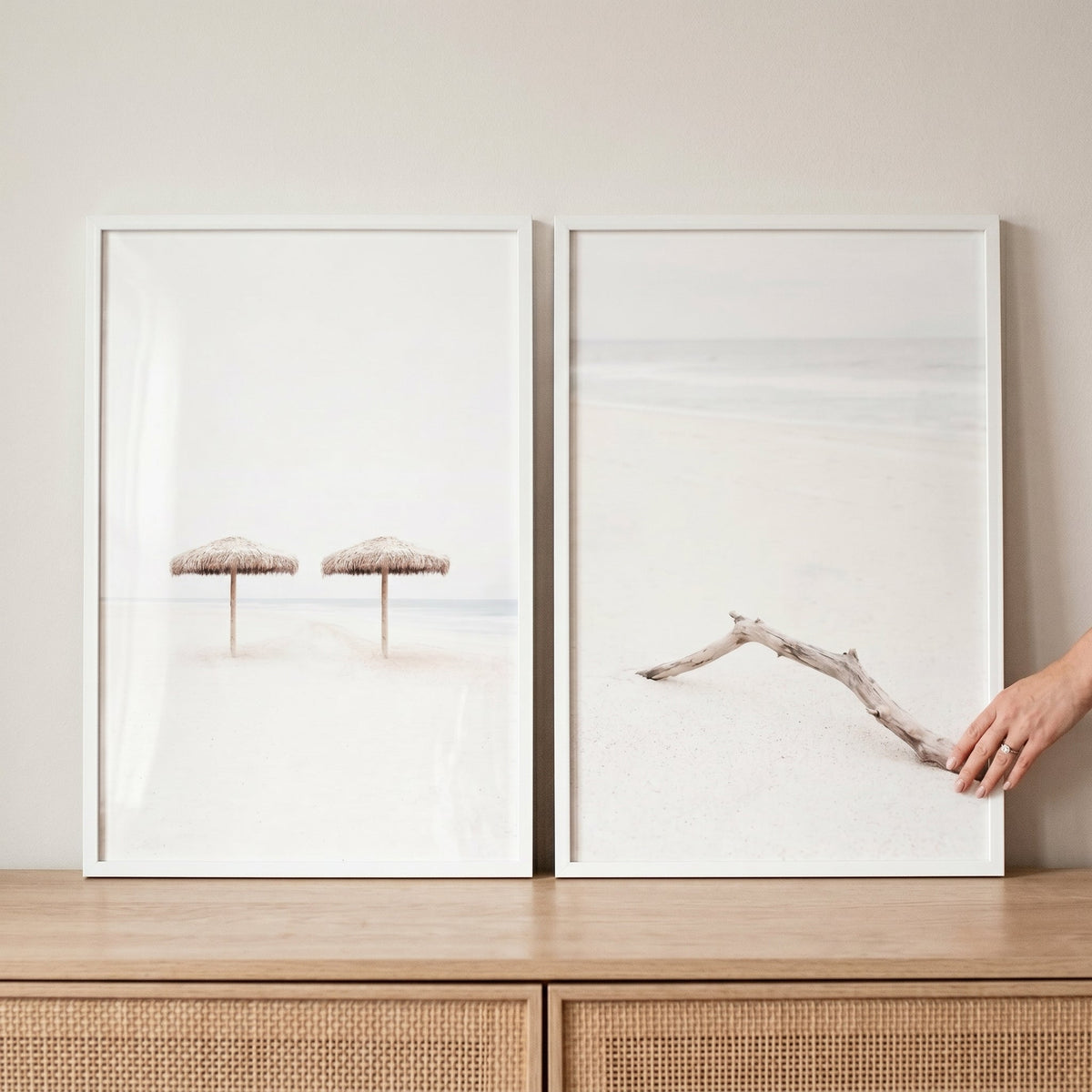 Coastal Serenity Digital Art Set
