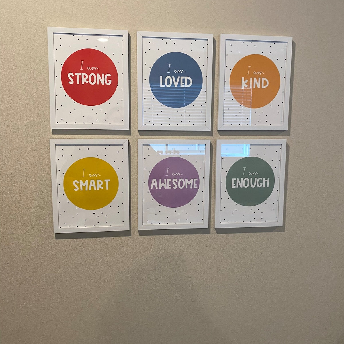 Positive Affirmations Kids Wall Art Bundle