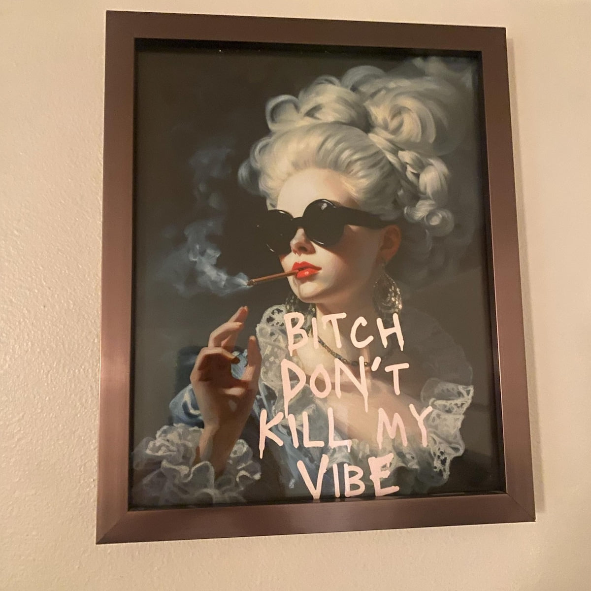 Marie Antoinette Bad Vibe Digital Art Print
