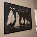 Custom Spooky Family Ghost Digital Art