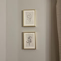 Minimalist Botanical Line Art Duo
