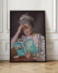 Funny Classical TikTok Reader Digital Print