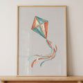 Whimsical Kite Digital Art Print