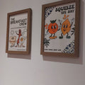 Squeeze The Day Retro Digital Print Set