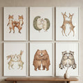 Cute Woodland Animal Friends Digital Art Bundle