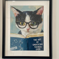 The Art of Knocking Things Over Digital Artwork