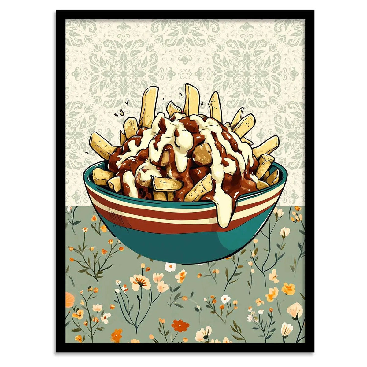 Poutine Bowl Digital Art