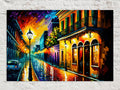 Vibrant French Quarter Nightfall Digital Art