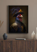 Regal Rooster Captain Digital Art