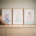 Enchanting Mermaid Trio Digital Art