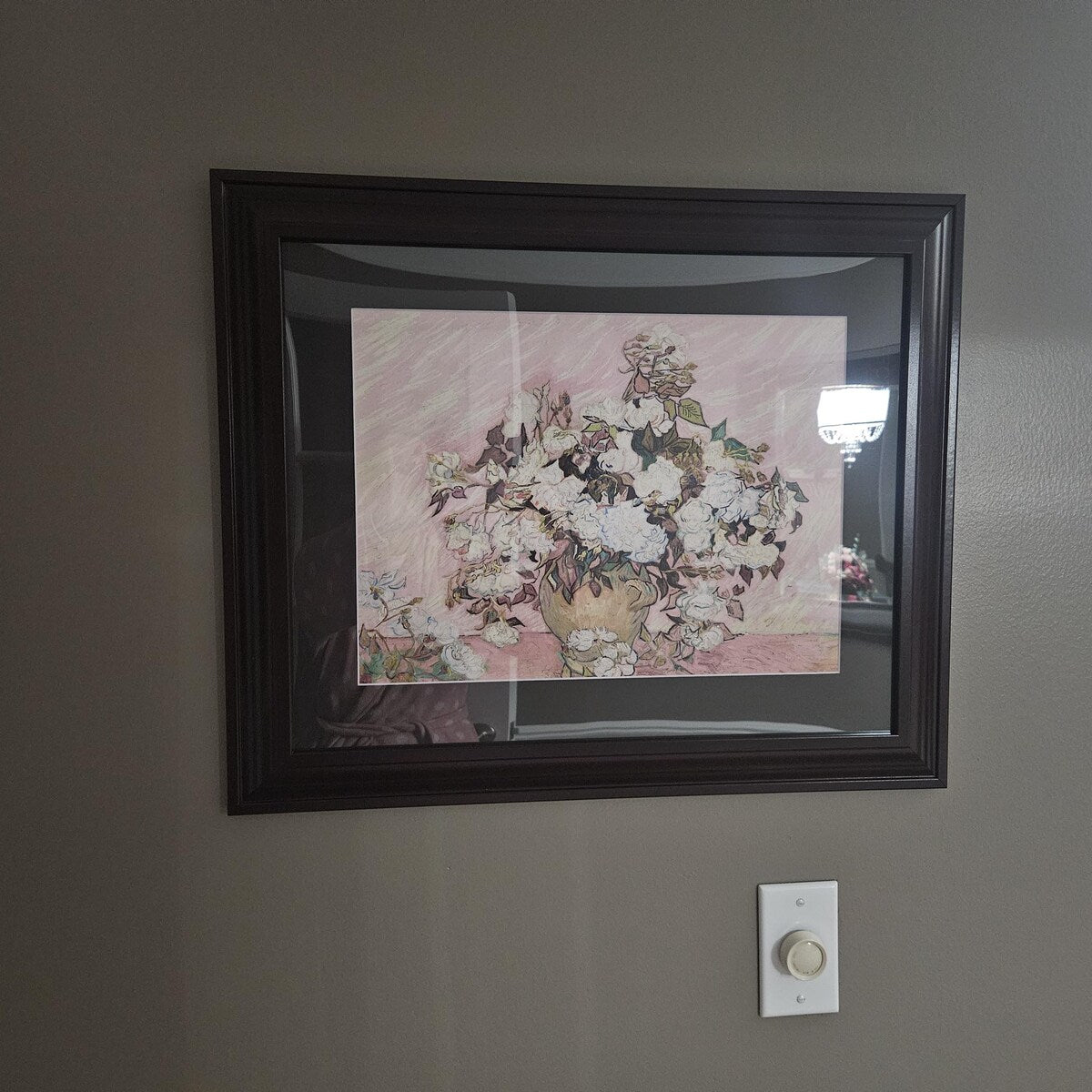 Pink Roses by Vincent van Gogh Digital Art Print