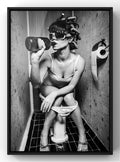 Morning After Retro Black and White Photography Digital Download