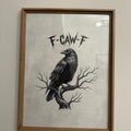 F-CAW-F Gothic Crow Digital Artwork
