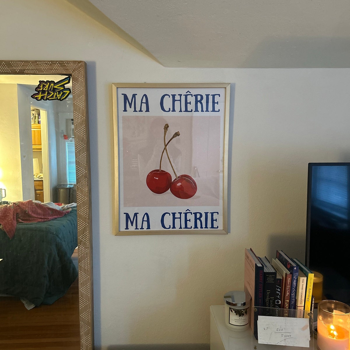 Ma Chérie Cherry Digital Art Print