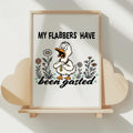 My Flabbers Have Been Gasted Funny Duck Digital Art