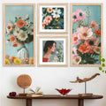 Botanical Woman Gallery Wall Set