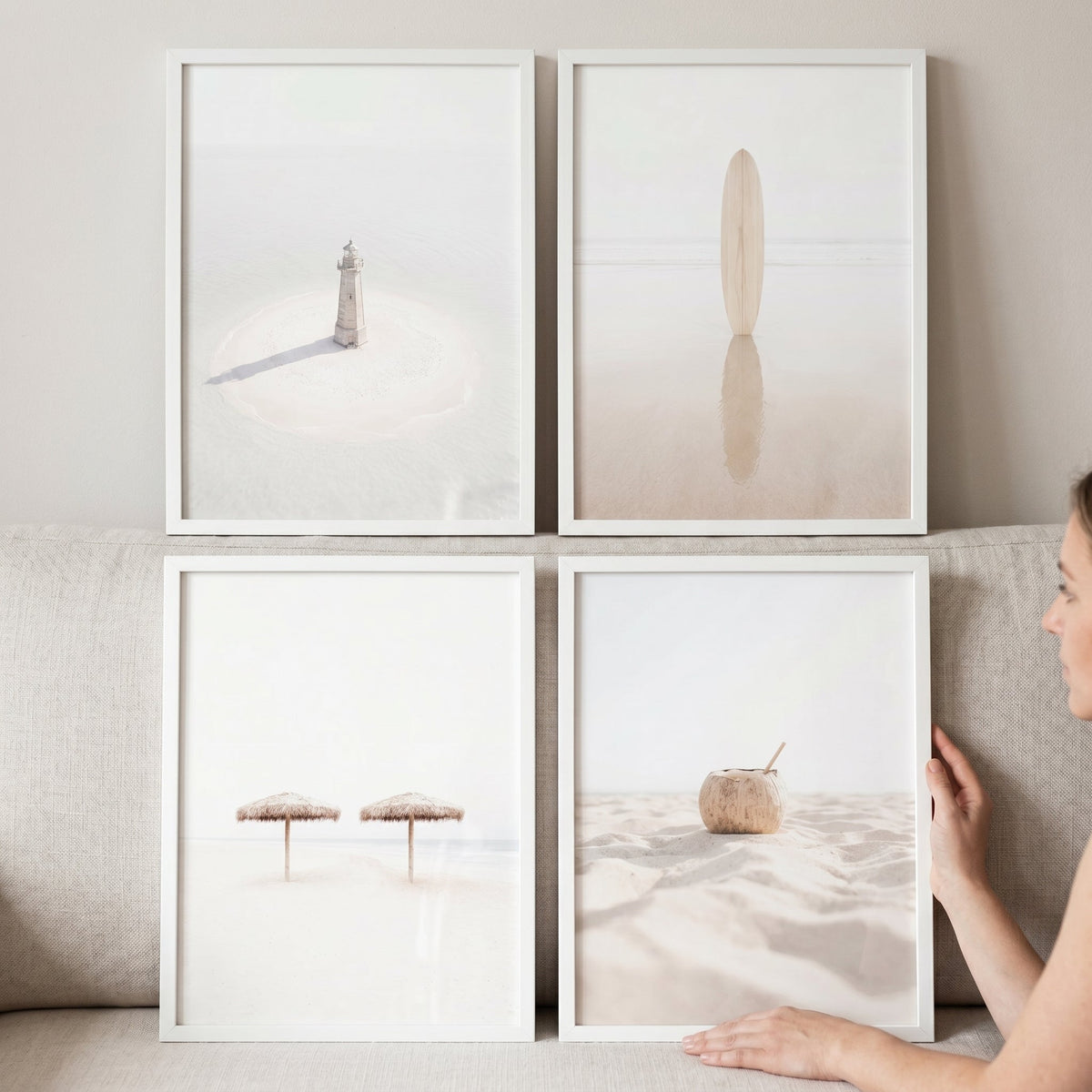 Minimalist Beach Gallery Wall Set