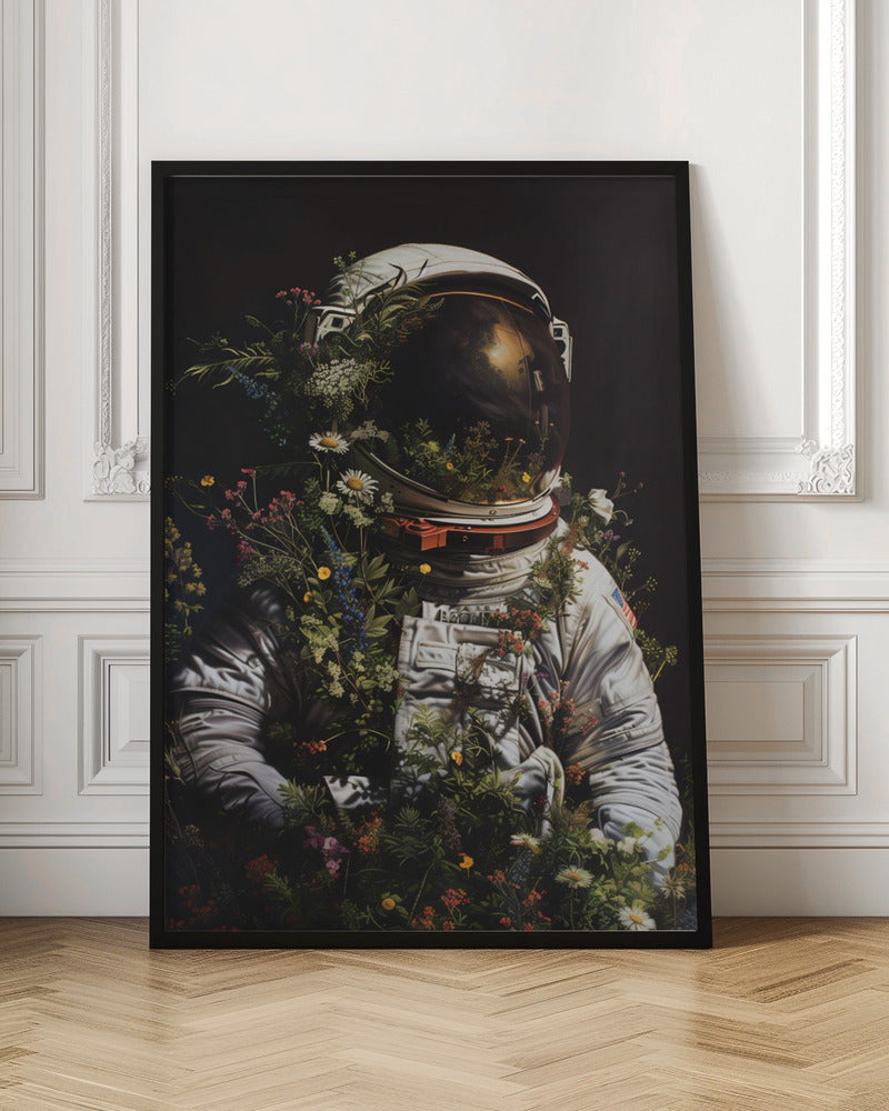 Botanical Astronaut Digital Art