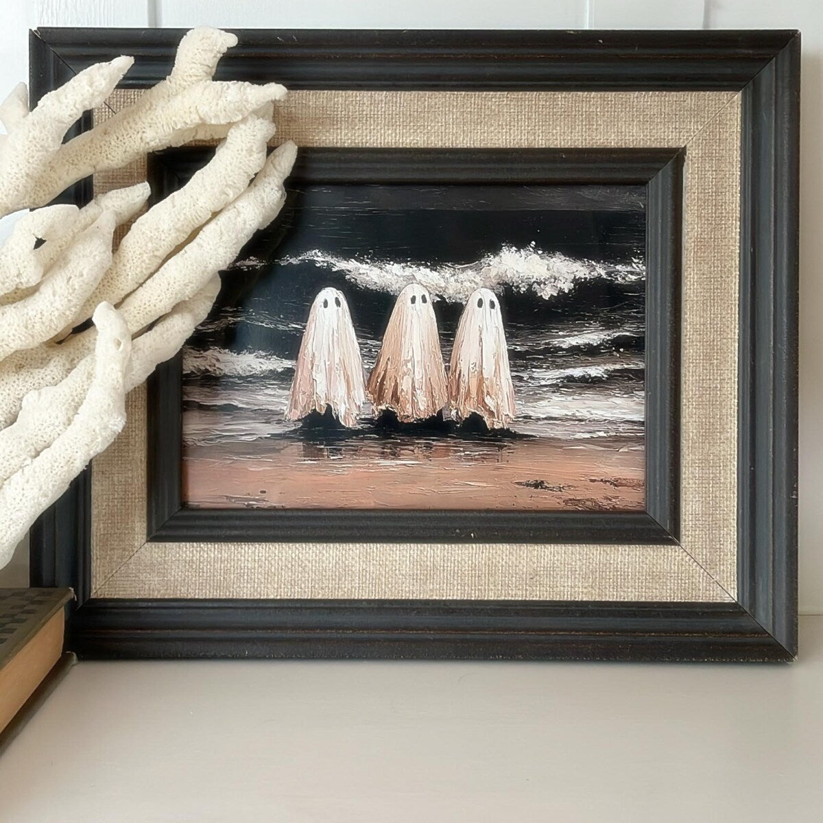 Three Ghosts by the Sea Digital Art
