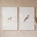 Charming Dogs Beach Photography Digital Art Set