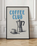 Coffee Club Digital Art Print