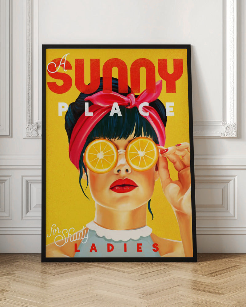 A Sunny Place for Shady Ladies Digital Art