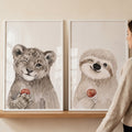 Wink and Smile Animals Digital Art