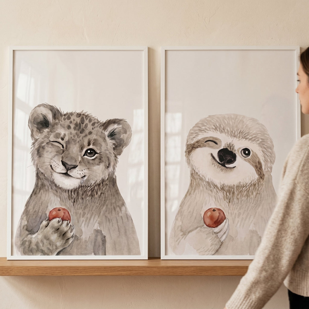Wink and Smile Animals Digital Art