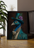 Dapper Peacock Gentleman Digital Art
